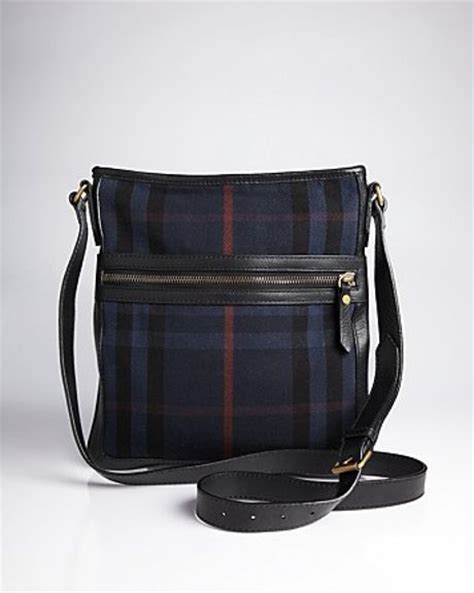 burberry navy messenger bag|Burberry Messenger bag sale.